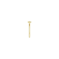 ডায়মন্ড সেমি অ্যাকসেন্টেড ইনফিনিটি রিং হলুদ (14K) সাইড - Popular Jewelry - নিউ ইয়র্ক