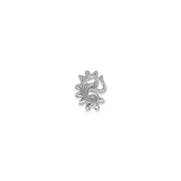 Diamond & Multi-Gemstone Chakra Charm (14K) back - Popular Jewelry - New York