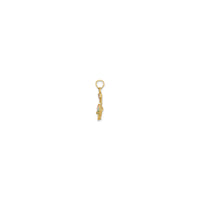 Падвеска для велікоднага кошыка (14K) збоку - Popular Jewelry - Нью-Ёрк