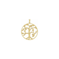 Family Tree E Toru Kohungahunga Porowhita Pendant kowhai (14K) te waahi - Popular Jewelry - Niu Ioka