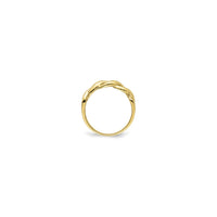 Vabakujuline punutisõrmus (14K) – Popular Jewelry - New York