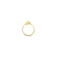 Freeform Swirl Ring (14K) setting - Popular Jewelry - New York