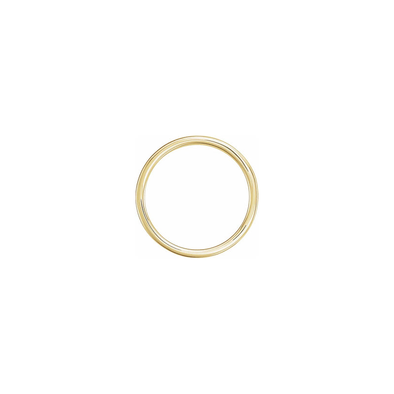 Geometric Signet Ring yellow (14K) setting - Popular Jewelry - New York