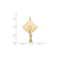 ໝວກຮຽນຈົບພ້ອມ Pendant ຂະໜາດ (14K) - Popular Jewelry - ເມືອງ​ນີວ​ຢອກ