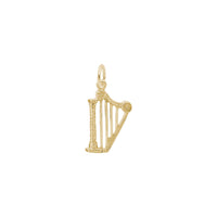Harp Charm สีเหลือง (14K) หลัก - Popular Jewelry - นิวยอร์ก