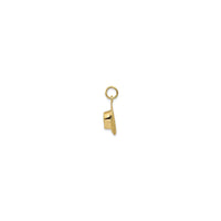 Hat Charm (14K) side - Popular Jewelry - New York