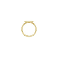 Pinahigda Oval curled Igtitimbre Ring