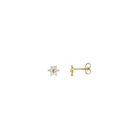 අයිසි ෆ්ලවර් ස්ටඩ් කරාබු (14 කේ) ප්‍රධාන - Popular Jewelry - නිව් යෝර්ක්