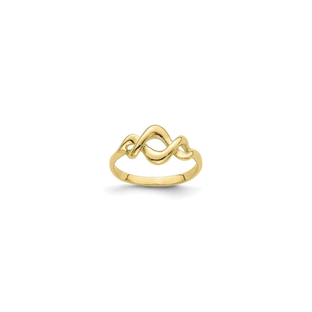 Intertwined Freeform Ring (14K) main - Popular Jewelry - New York