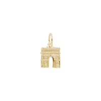 L'Arc de Triomphe Charm jaune (14K) principal - Popular Jewelry - New York