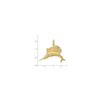 Sailfish Pendant grouss (14K) Skala - Popular Jewelry - New York