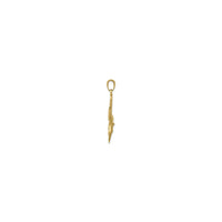Sailfish Pendant large (14K) side - Popular Jewelry - New York