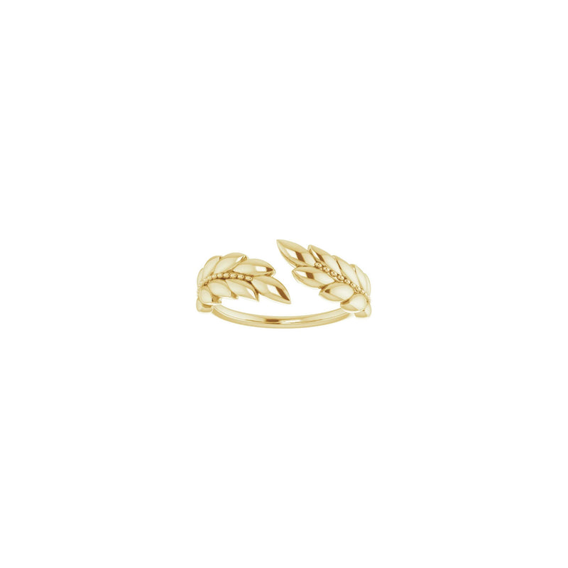14K Gold Laurel Wreath Ring