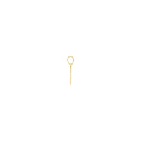 ម្តាយគួរឱ្យស្រឡាញ់ដែលមានផ្នែកខាងទារកមានពណ៌លឿង (14K) - Popular Jewelry - ញូវយ៉ក