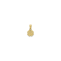Privjesak Lucky Clover (14K) natrag - Popular Jewelry - New York