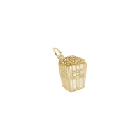 Movie Popcorn Charm yellow (14K) main - Popular Jewelry - New York