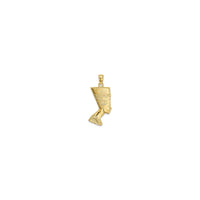 നെഫെർറ്റിറ്റി ടെക്‌സ്‌ചർഡ് പ്രൊഫൈൽ പെൻഡൻ്റ് (14K) ഫ്രണ്ട് - Popular Jewelry - ന്യൂയോര്ക്ക്