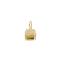 Organ Charm yellow (14K) main - Popular Jewelry - New York