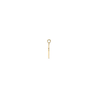 Mugari Mukoti Caduceus Cross Pendant (14K) divi - Popular Jewelry - New York