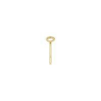 Rope Infinity Ring taobh buidhe (14K) - Popular Jewelry - Eabhraig Nuadh