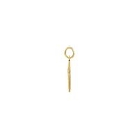 පූජනීය හදවත මේරි පදක්කම 22 mm (14K) පැත්ත - Popular Jewelry - නිව් යෝර්ක්