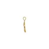 Seahorse Charm (14K) side - Popular Jewelry - New York