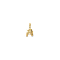Köpəkbalığı Baş Ağız Açıq Kolye (14K) ön - Popular Jewelry - Nyu-York