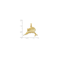 Sailfish Pendant small (14K) scale - Popular Jewelry - New York