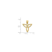 Trinity Symbol Pendant (14K) scale - Popular Jewelry - New York