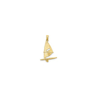 Windsail Surfing Board Pendant (14K) atubangan - Popular Jewelry - New York