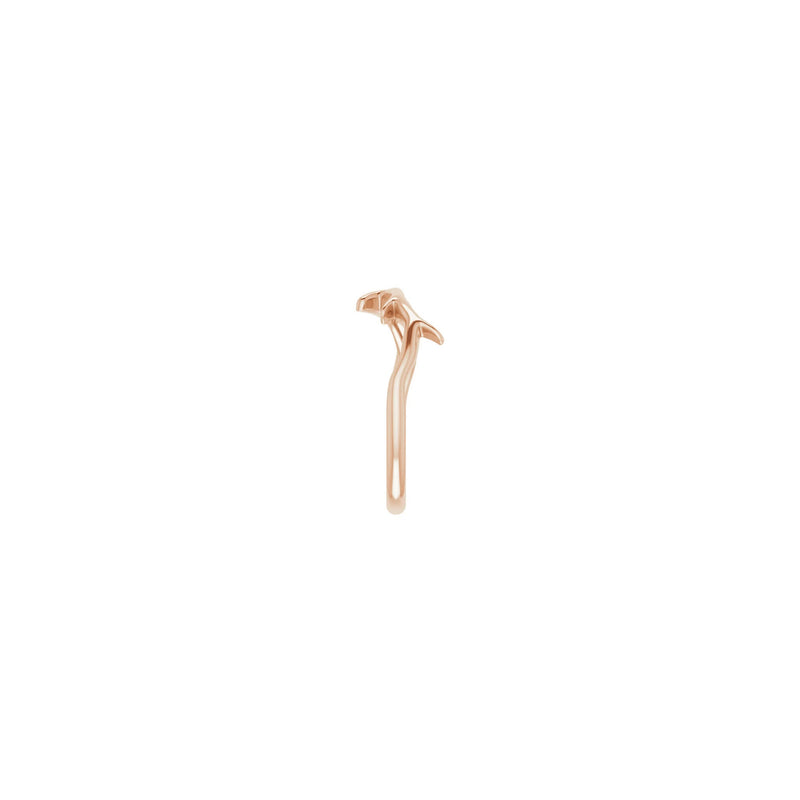 Branch Ring rose (14K) side - Popular Jewelry - New York
