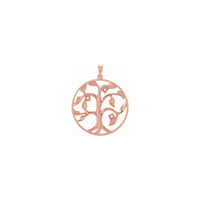 குடும்ப மரம் மூன்று ரத்தின வட்டம் பதக்க ரோஜா (14 கே) அமைப்பு - Popular Jewelry - நியூயார்க்