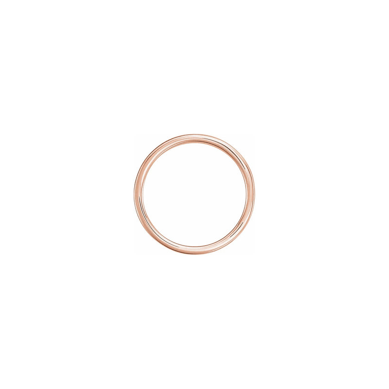 Geometric Signet Ring rose (14K) setting - Popular Jewelry - New York