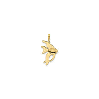 Pendant ya Angel Fish Pendant (14K) yamitundu iwiri - Popular Jewelry - New York
