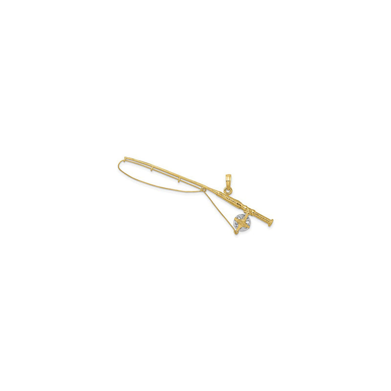brass fishing pole Fly Rod Fishing Pole Pendant – Popular J