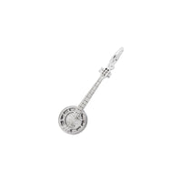 Banjo Charm white (14K) main - Popular Jewelry - New York