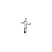 Diamond Infinity Cross Pendant (14K)