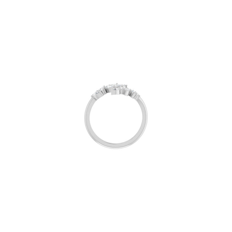 Diamond Laurel Wreath Ring white (14K) setting - Popular Jewelry - New York