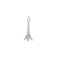 Torre Eiffel Contour Charm branco (14K) diagonal - Popular Jewelry - New York