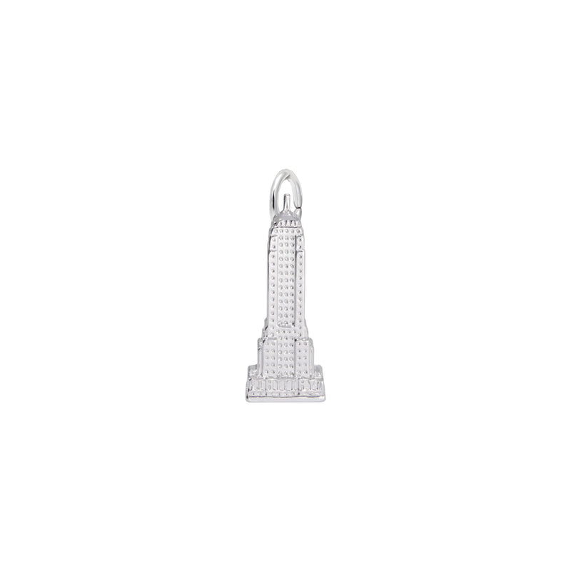 Empire State Building Charm white (14K) main - Popular Jewelry - New York