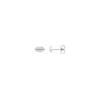 د کیسي لپس سټډ غوږوالۍ سپین (14K) اصلي - Popular Jewelry - نیو یارک