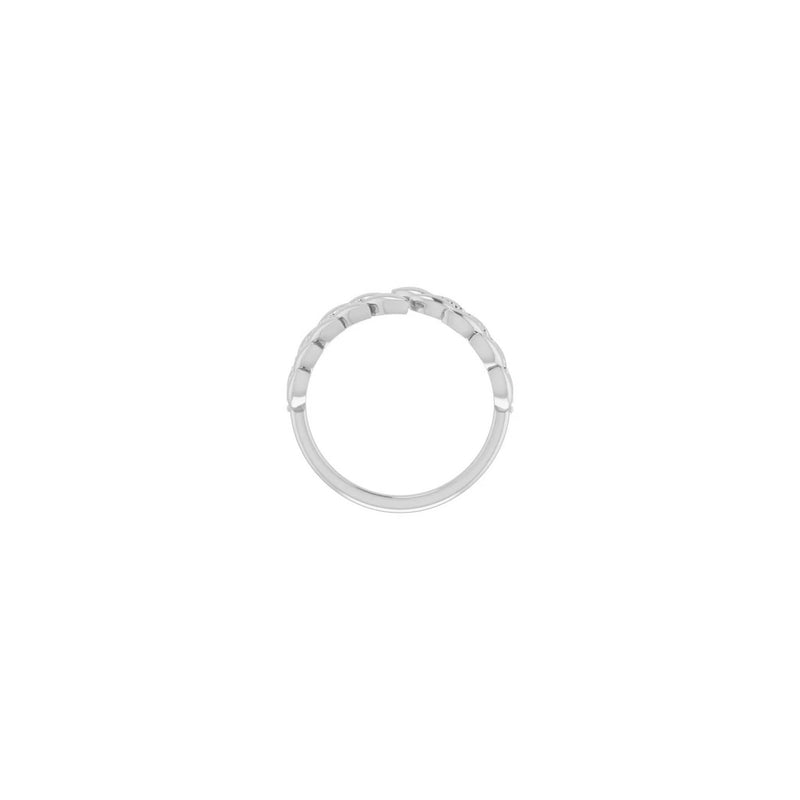 Laurel Wreath Ring white (14K) setting - Popular Jewelry - New York