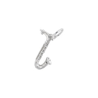 Saxophone Charm white (14K) main - Popular Jewelry - New York