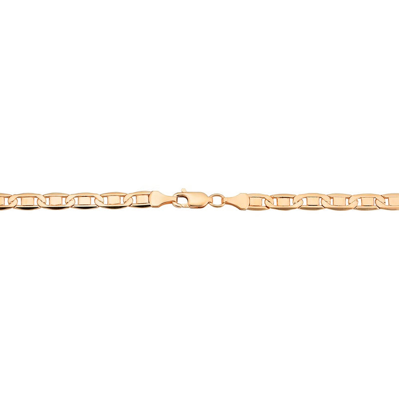 Plain Valentino Rose Gold Chain (14K)