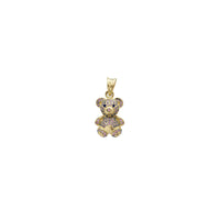 Mini Icy Teddy Bear Pendant (14K)