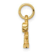 Island and Palm Tree Charm (14K)