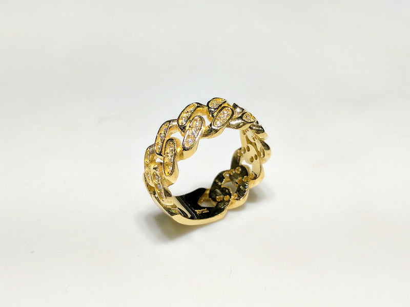 3mm Miami Cuban Link Ring – Different Drips