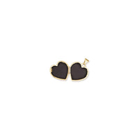 Pandantiv cu medalion inimă de aur (14K) deschis - Popular Jewelry - New York