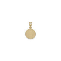 Guardian Angel Solid Disc Hanger (14K) agter - Popular Jewelry - New York