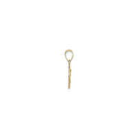Guardian Angel qattiq diskli kulon (14K) yon tomoni - Popular Jewelry - Nyu York